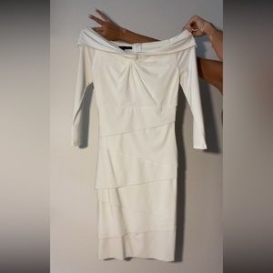 WHBM fitted mid length dress
